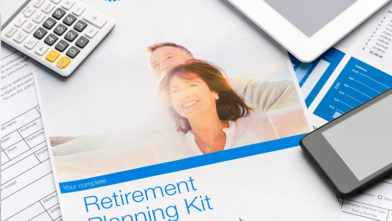Retirement planning kit documents